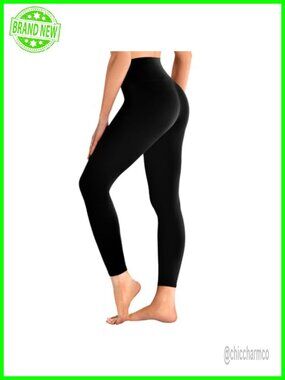 High Waisted Yoga Leggings Non See Through Stretchy